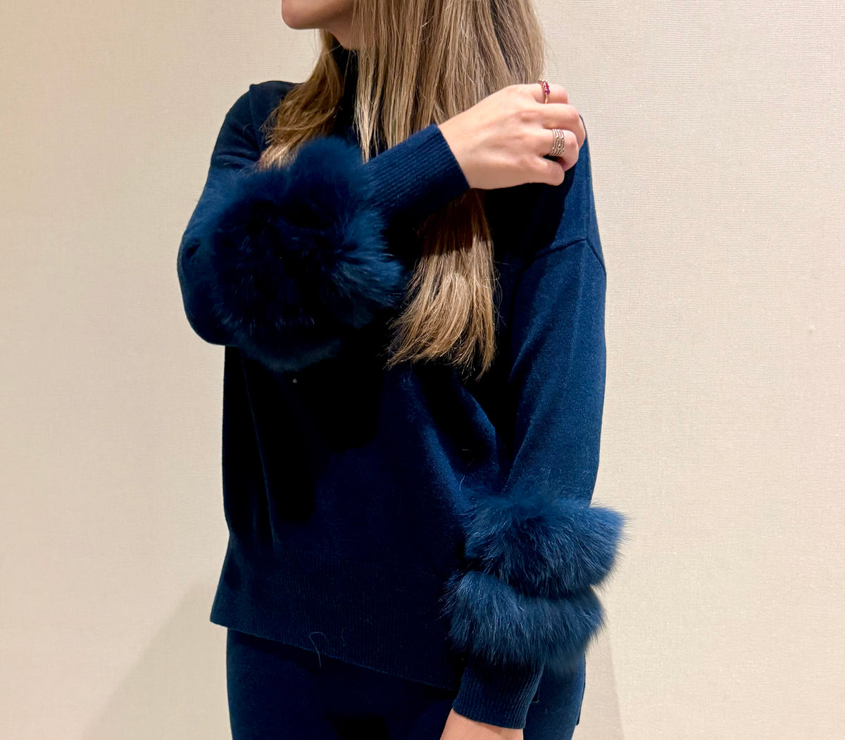 WOOL AND FOX SET TEAL