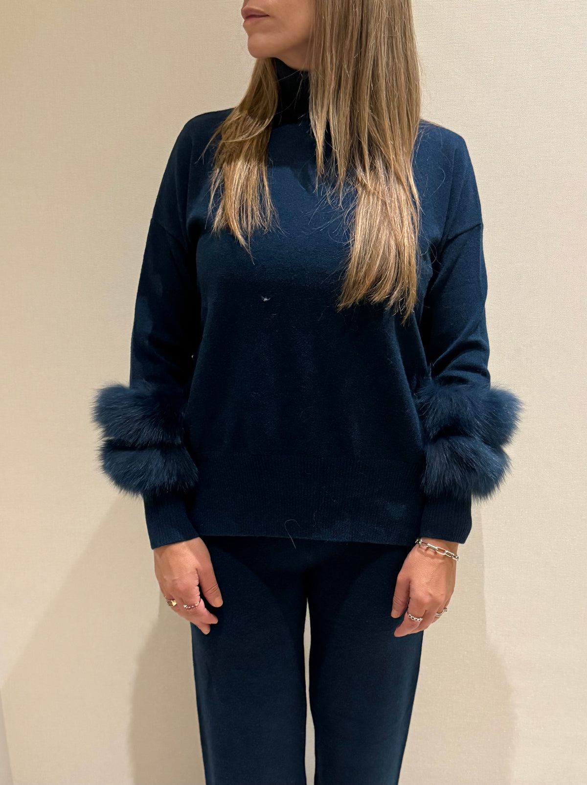 WOOL AND FOX SET TEAL
