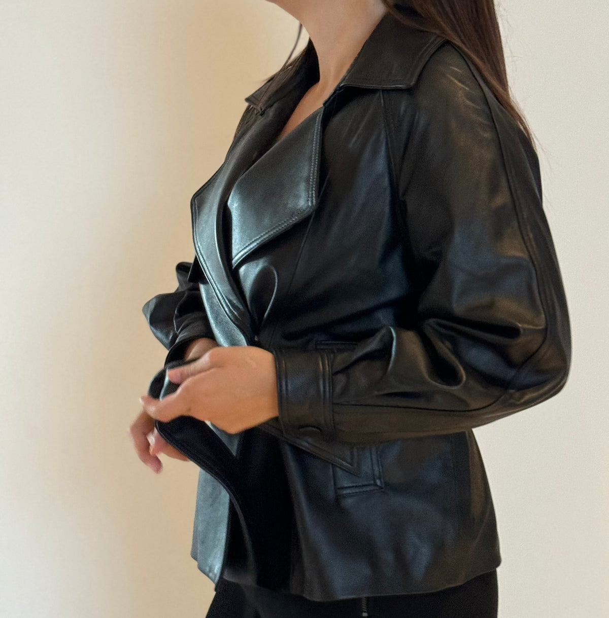 BIKER LEATHER JACKET